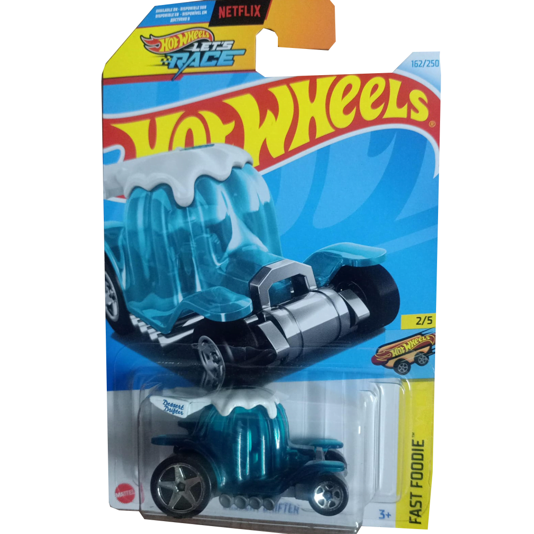 Hot Wheels 2024 Mainline Dessert Drifter Roars in Electric Blue!"