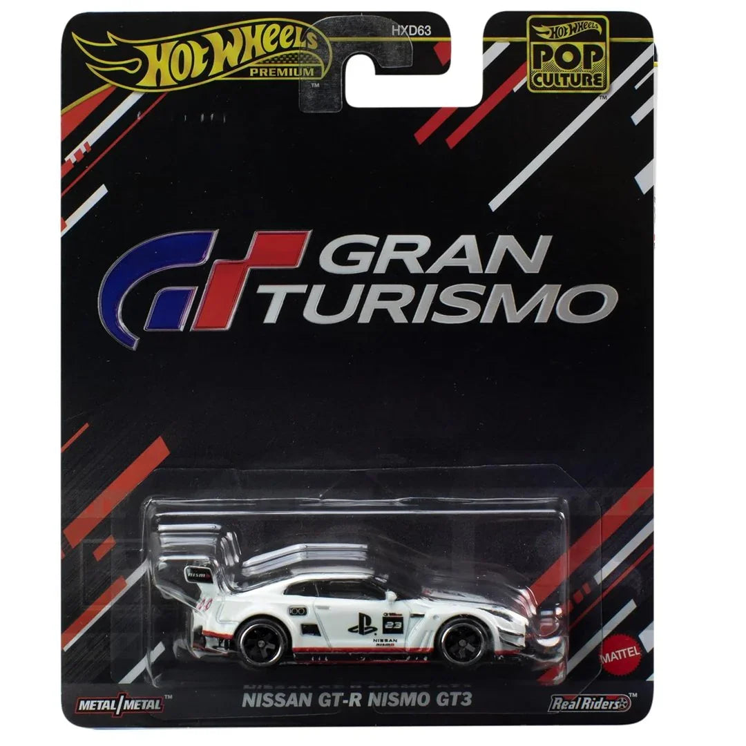 Hot Wheels Premium Nissan GT-R GT3 Toy Car, Truck or Van, 1:64 Scale - Jaiman Toys