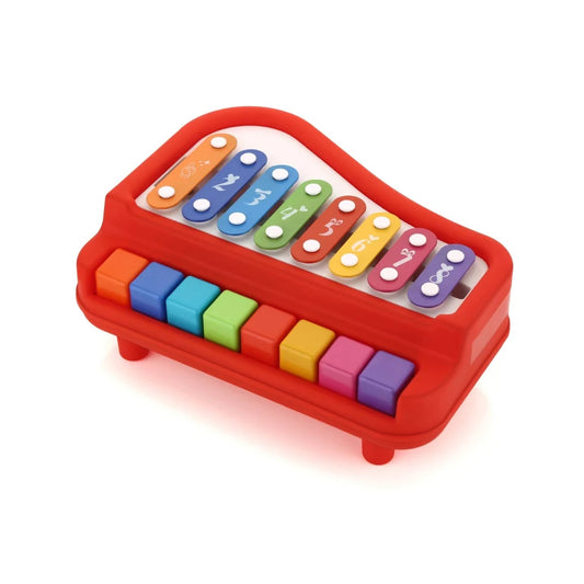 Kids Xylophone Musical Toy 8-Note  | Colorful Metal Glockenspiel for Toddlers 3+ | Early Learning Music Instrument