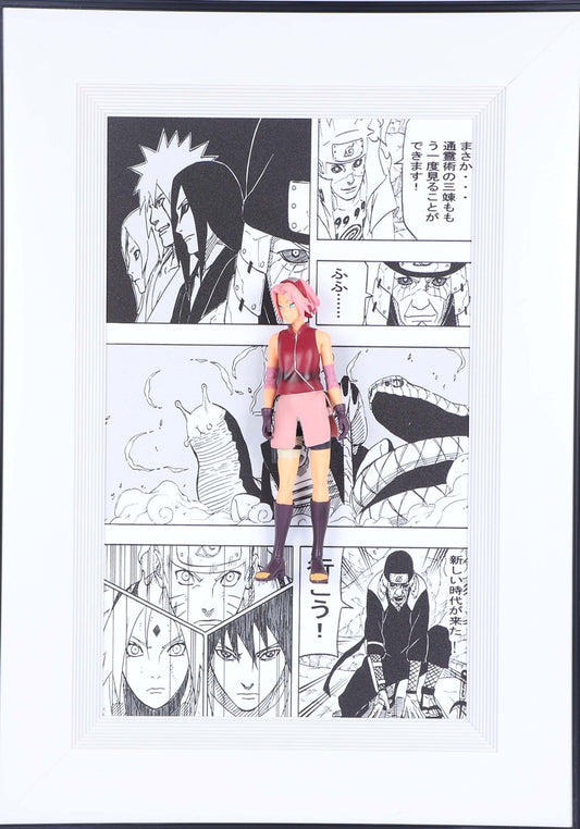 Sakura Haruno action figure frame