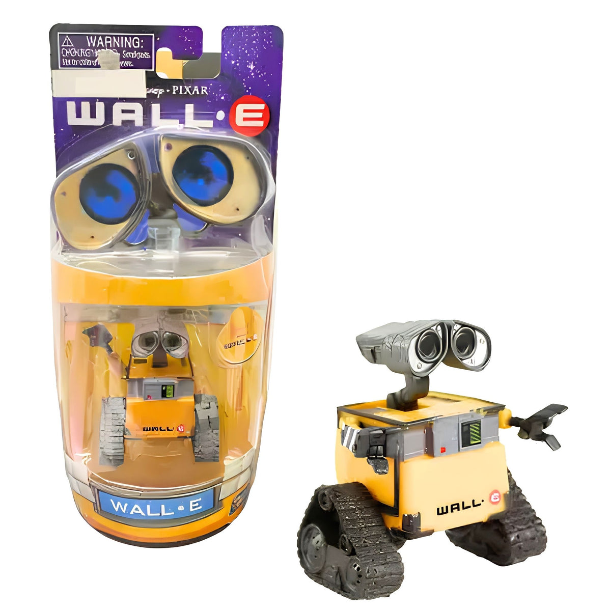 Disney Pixar WALL-E Robot Toy Figure – Collectible Movie Character Action Figure with Movable Wheels & Arms for Kids & Collectors
