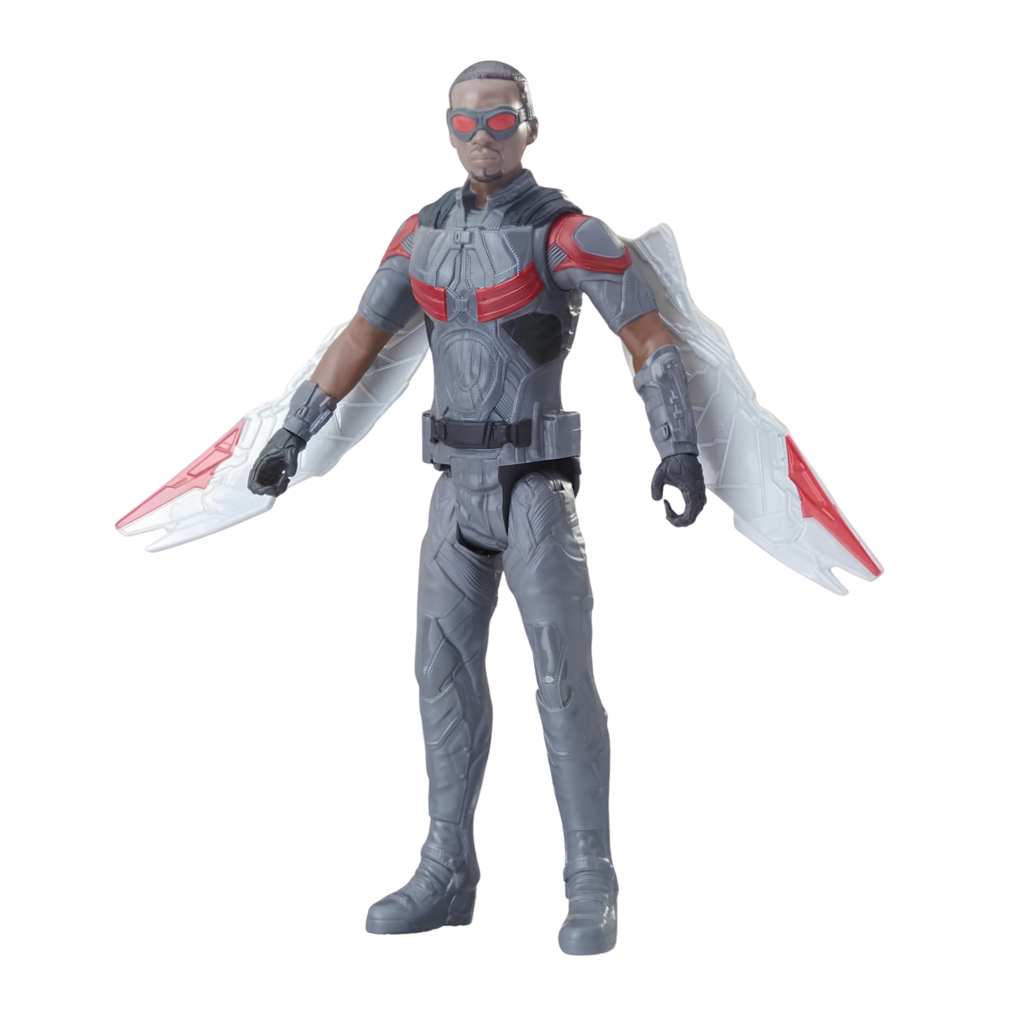 (Box Damage) Hasbro Marvel Avengers Falcon Action Figure 29 cm | Marvel Infinity War Titan Hero Series Superhero Toy | Falcon Collectible Figure with Power FX Compatible Feature | Avengers Character Toy for Kids & Collectors