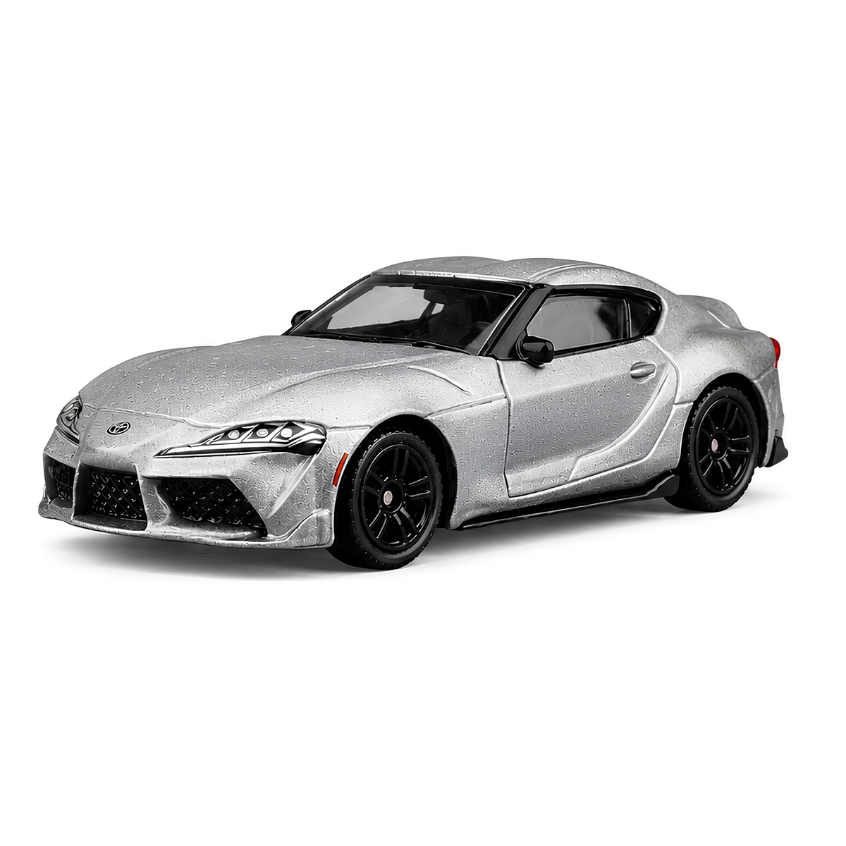 CCA 1:58 Toyota GR Supra S14-01 Silver Die-Cast Model Car | Premium Japanese Sports Car Miniature Replica with Detailed Interior & Realistic Exterior | Collectible Scale Car for Supra Fans & Car Collectors