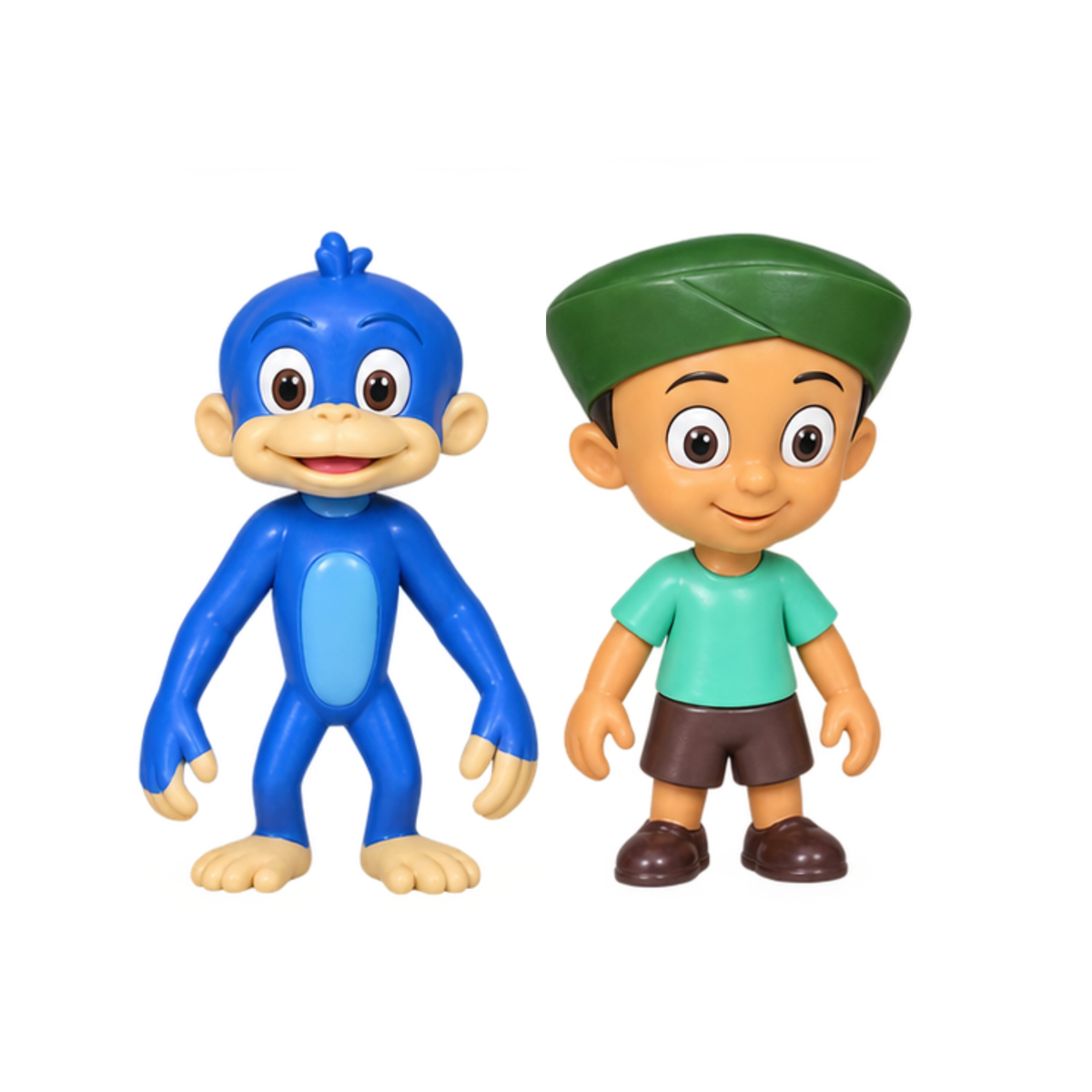 Funskool Chhota Bheem 8-in-1 Character Figure Set | Kids Toy Set with Chhota Bheem & Friends | Collectible Figures for Boys & Girls Age 4+