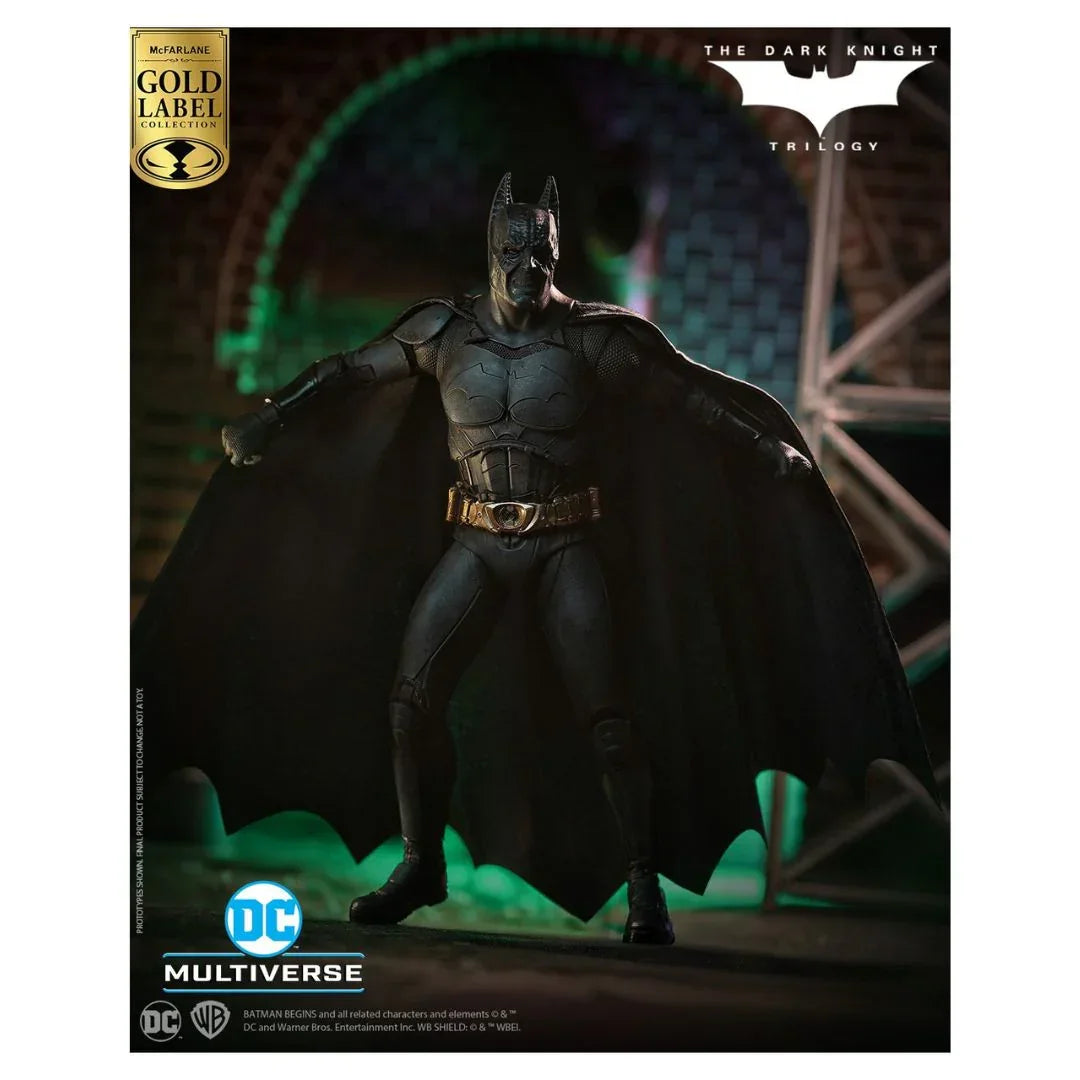 Batman (Batman Begins) – Gold Label DC Multiverse 7" Ultimate Action Figure by McFarlane Toys - Jaiman Toys