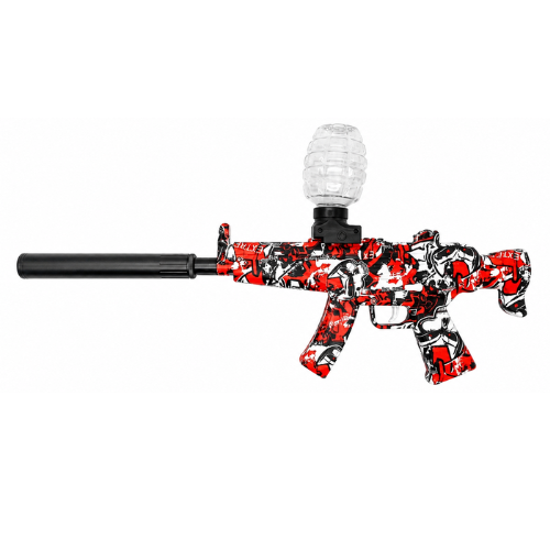 Water Bullet Firing Mode Powerful MP5 Water Bullet Model Gun H21-C | Automatic Gel Ball Blaster Toy with Water Bomb Mode & Grenade-Style Magazine