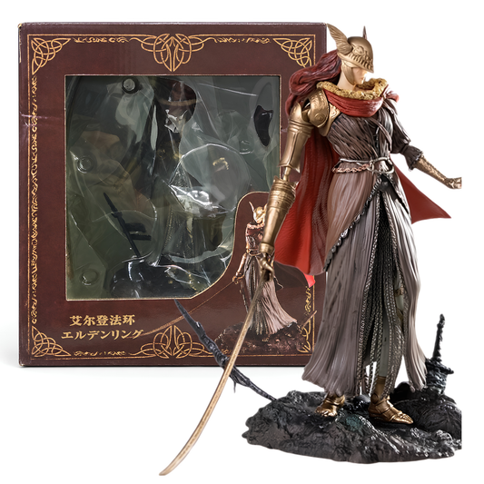 Elden Ring Malenia 24 cm (9.4 Inch) PVC Figure Statue with Sword & Display Base | Collectible Game Character Model for Fans and Collectors