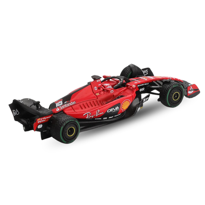 BBR Models 1:64 Ferrari SF-23 #16 Charles Leclerc 2023 Monaco Grand Prix Formula 1 Die-Cast Model Car