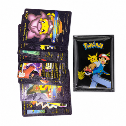 Anime Trading Card Pack | 10 Collectible Character Playing Cards with Premium Card Sleeve | Fantasy Trading Cards for Kids, Collectors & Gift Giving