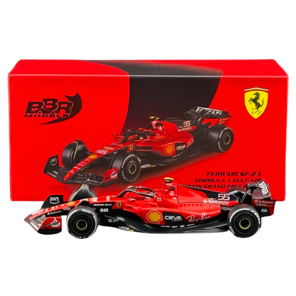 BBR Models 1:64 Ferrari SF-23 #16 Charles Leclerc 2023 Monaco Grand Prix Formula 1 Die-Cast Model Car