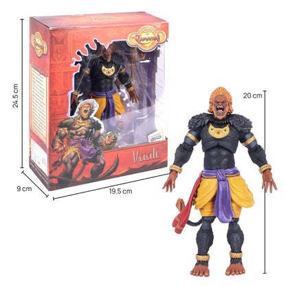 Legends of the Ramayan 1:12 Scale Vaali Collector Action Figure with Gada, Alternate Head, Tail & Free Comic Book
