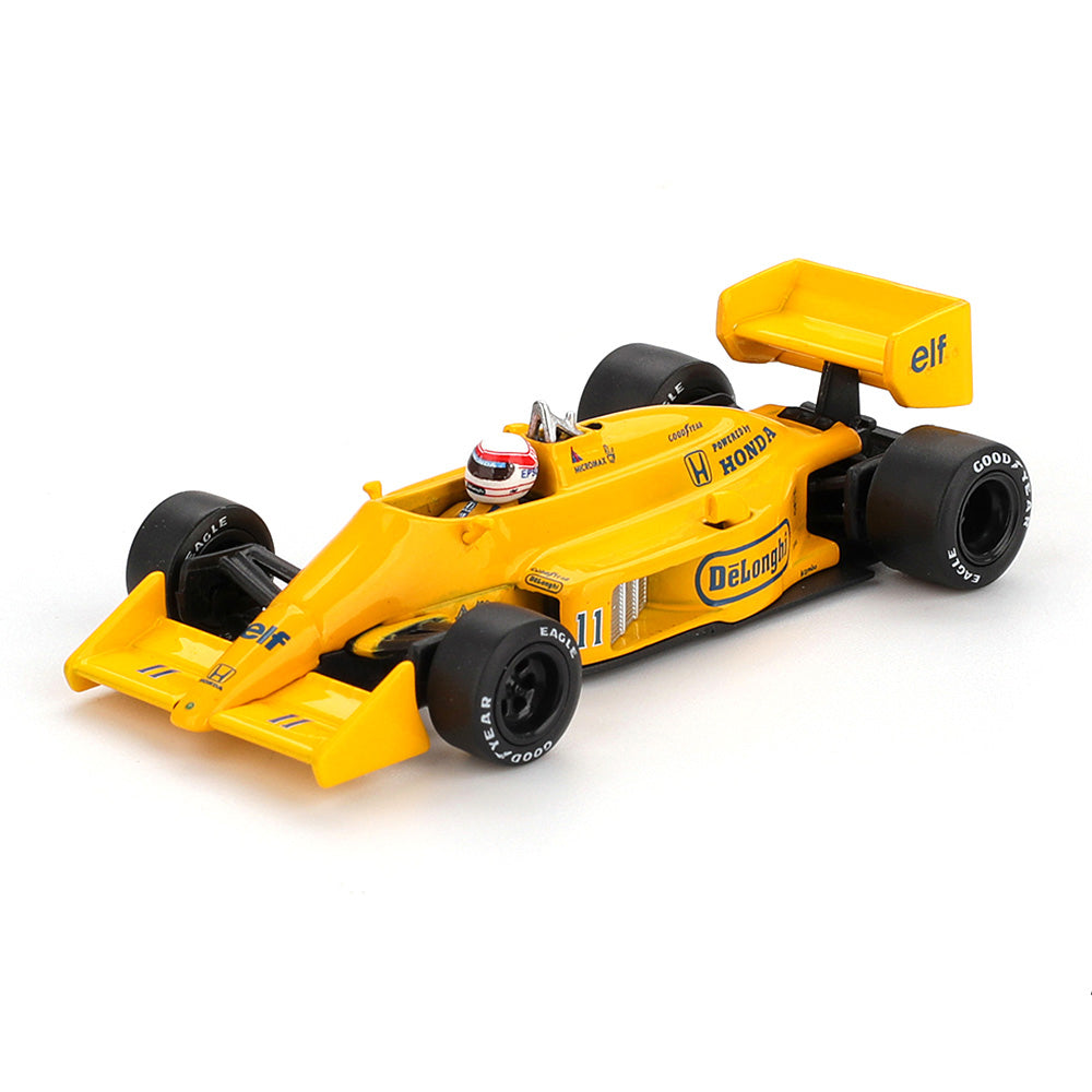 MINI GT 1:64 Lotus 99T #11 1987 Monaco Grand Prix | Satoru Nakajima | Collector Box | MGT01148 | BGX