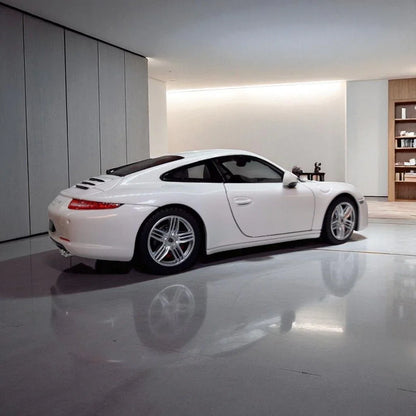 Rastar 1:24 Porsche 911 Carrera S Diecast Model – White | Openable Doors, Premium Collectible Car (56200) - Jaiman Toys