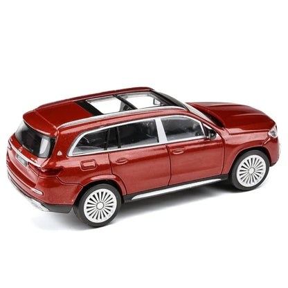 PARA64 1:64 2020 Mercedes-Maybach GLS 600 with Sunroof – Red Metallic (Diecast Model Car)