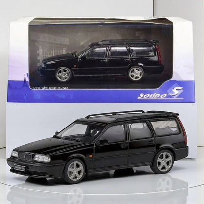 Solido 1:43 Volvo 850 T5-R Turbo Black Diecast Model Car – Detailed Collectible Miniature (S4310603)