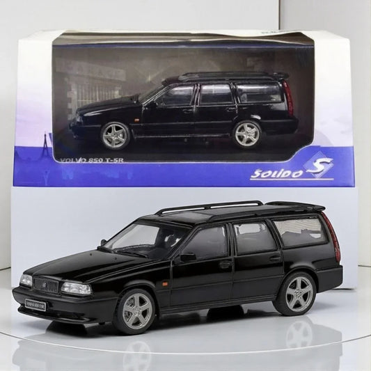 Solido 1:43 Volvo 850 T5-R Turbo Black Diecast Model Car – Detailed Collectible Miniature (S4310603)