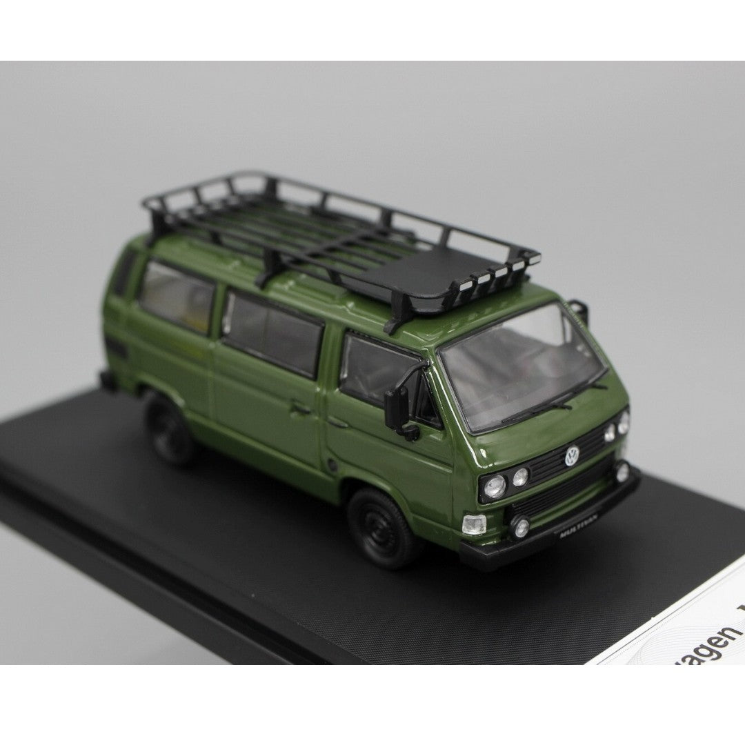 Master Volkswagen T3 Van – Green | 1:64 Diecast Model