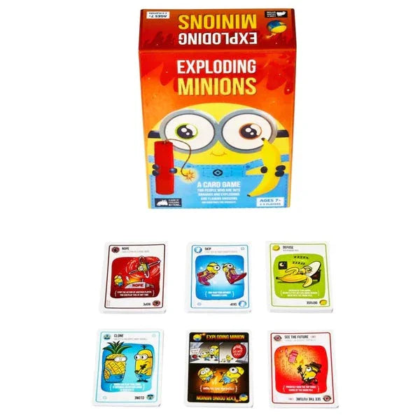 Exploding Minions Card Game - Jaiman Toys
