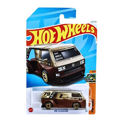 Hot Wheels 1:64 Scale 5-Car Die-Cast Set | ’98 Subaru Impreza 22B-STI, VW T3 Custom, ’70 Dodge Charger, El Viento X-Raycers & Rally Speciale