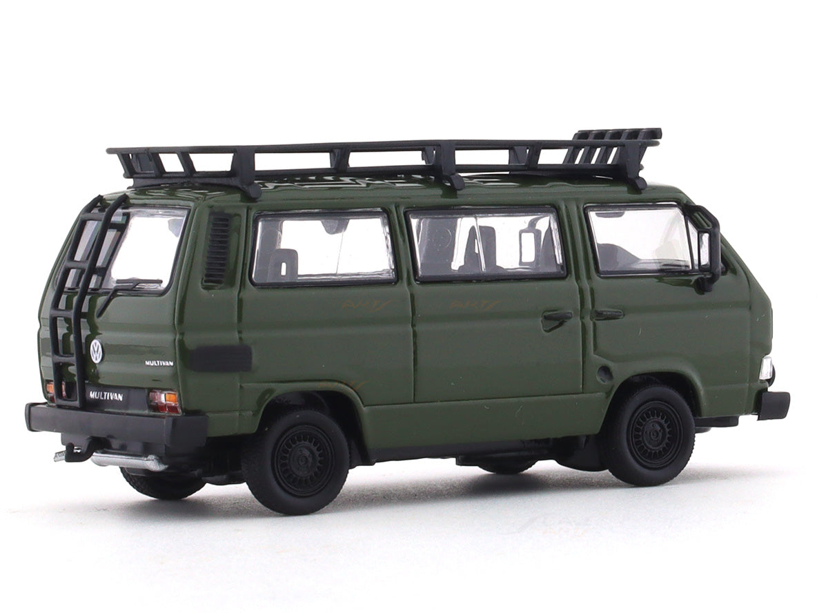 Master Volkswagen T3 Van – Green | 1:64 Diecast Model