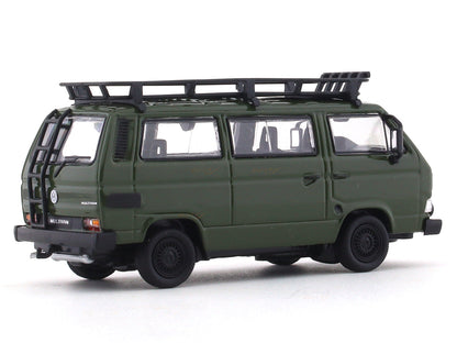 Master Volkswagen T3 Van – Green | 1:64 Diecast Model