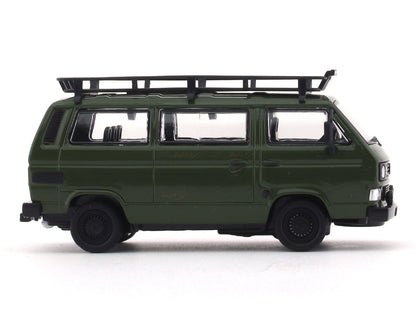 Master Volkswagen T3 Van – Green | 1:64 Diecast Model
