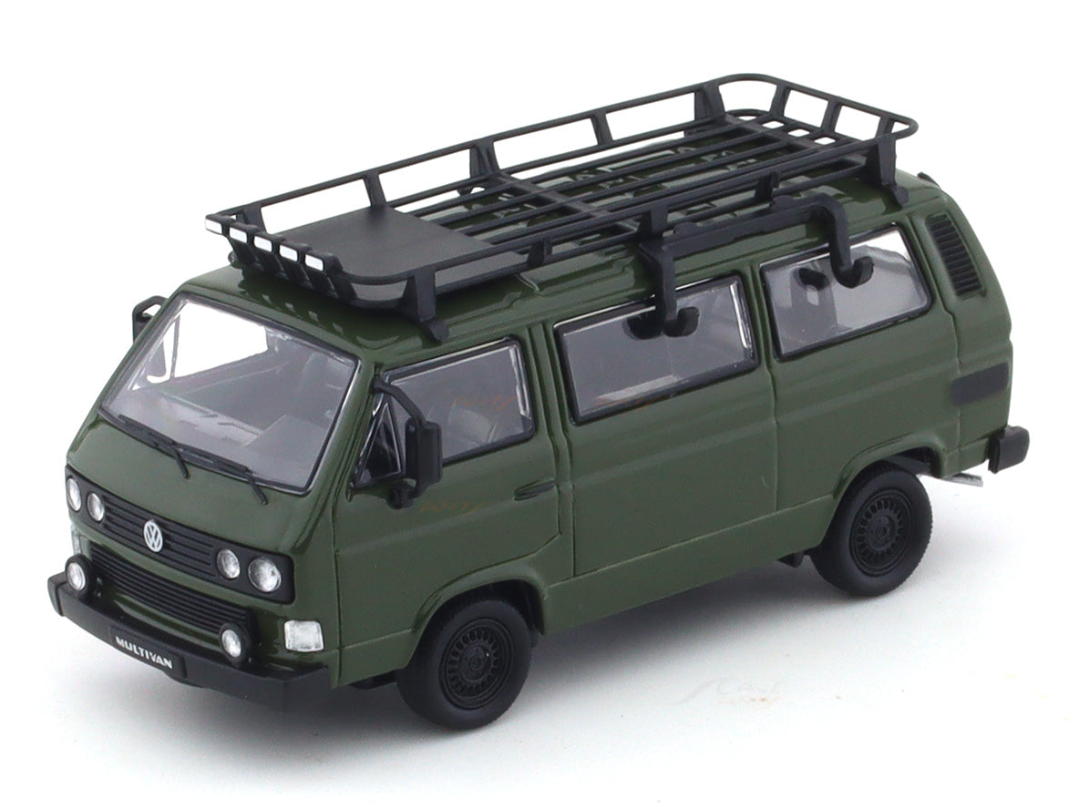 Master Volkswagen T3 Van – Green | 1:64 Diecast Model