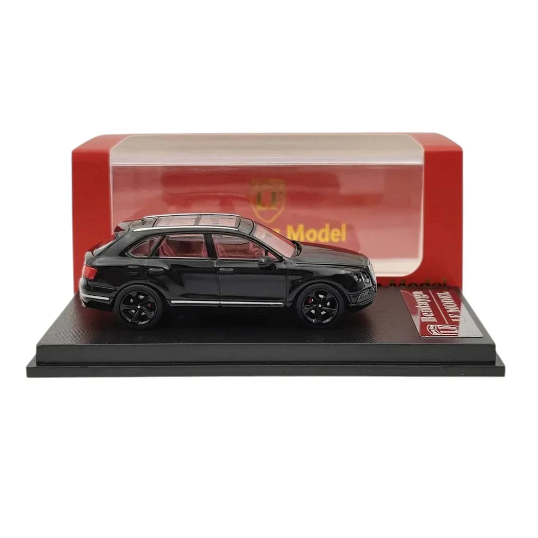 LF 1:64 Bentley Bentayga Diecast Toy Car Model Black Miniature Hobby Collectible Gift - Jaiman Toys