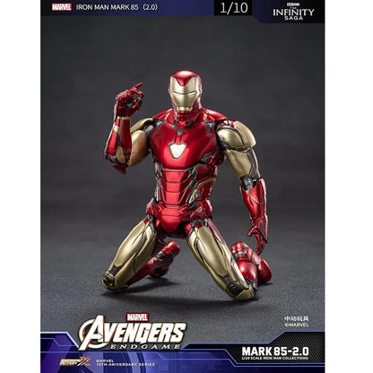 ZD Toys Marvel Avengers Endgame Iron Man Mark 85 Action Figure – Collectible Toy - Jaiman Toys