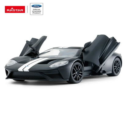 Rastar 1:14 Ford GT RC Car | Official Licensed Remote Control Supercar (Black)