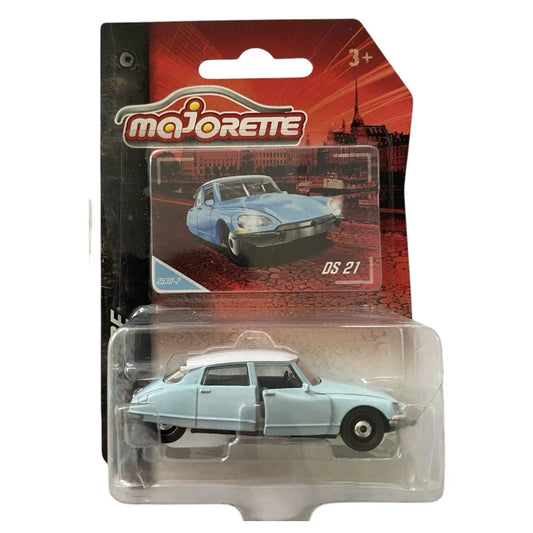 Majorette Street Car DS 21 (Light Blue-Vintage Cars - Opening Door