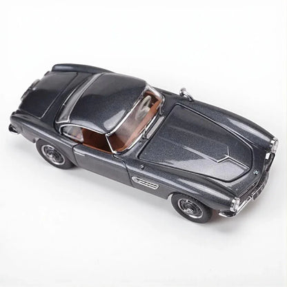 GFCC 1:64  BMW 1957 -507 Convertible HardTop Classic Model Diecast Collect Car-Grey