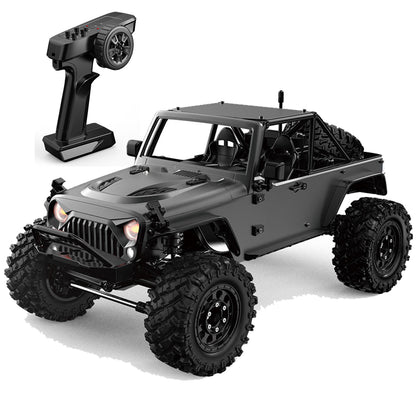 MJX Hyper Go H12Y Brushless 1:12 4WD RC Crawler Truck | LED Lights | 2.4GHz RTR Off-Road Vehicle (Grey)