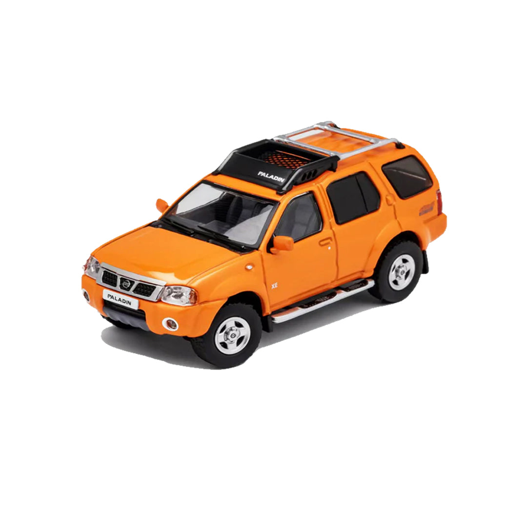 GCD 1:64 Nissan Paladin Off-Road Orange | Premium Diecast SUV Model Car | High-Detail Collectible 4x4 Miniature