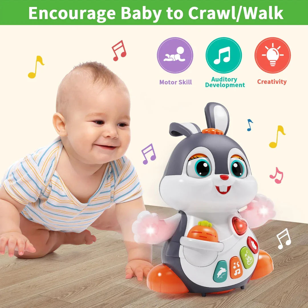 HOLA Multifunctional Fun Bunny – Interactive Sound & Light Toy for Toddlers - Jaiman Toys