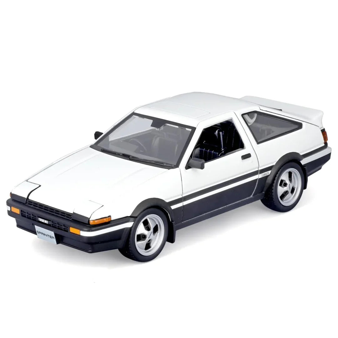 Maisto 1:24 Toyota Sprinter Trueno AE86 White | Licensed Diecast Scale Model Car Collectible