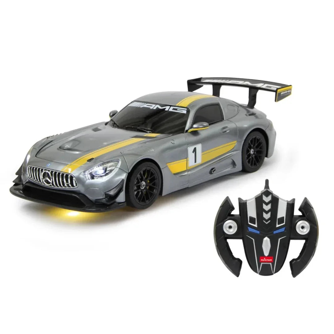 Rastar Transformable Mercedes AMG GT RC Car | 2-in-1 Robot Transforming Remote Control Sports Car
