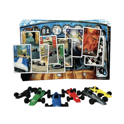 Heat: Pedal to the Metal Board Game – High-Speed Racing Strategy Game - Jaiman Toys