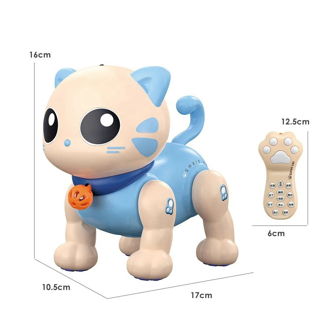 Robotic Interactive Pet Cat – Smart Remote Control Kitten Toy for Kids - Jaiman Toys