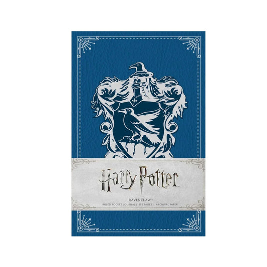 Harry Potter Ravenclaw Ruled Pocket Journal – Hogwarts Themed Notebook by Insight Editions