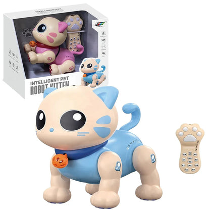 Robotic Interactive Pet Cat – Smart Remote Control Kitten Toy for Kids - Jaiman Toys