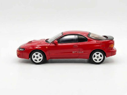 Hobby Japan 1:64 HJ641023DW Toyota CELICA Turbo 4WD Carlos Sainz Limited Edition GT-FOUR RC Diecast Toys Red Model