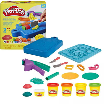 Play-Doh Little Chef’s First Creations Set – 14 Toy Kitchen Accessories, Arts & Crafts Dough Playset for Kids 3+ - Jaiman Toys