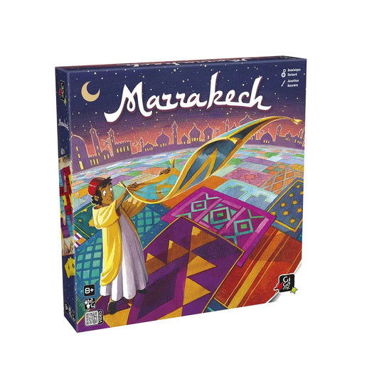 Marrakech Board Game – Strategic Family Game of Rugs & Negotiation - Jaiman Toys