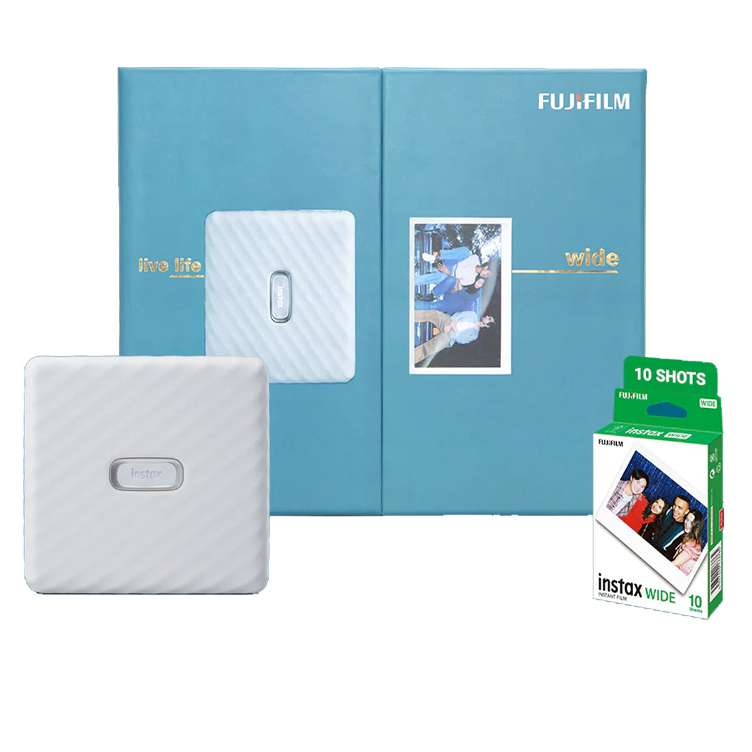 Fujifilm Instax Square Link Smartphone Instant Photo Printer – Green | Wireless Bluetooth Mobile Printer