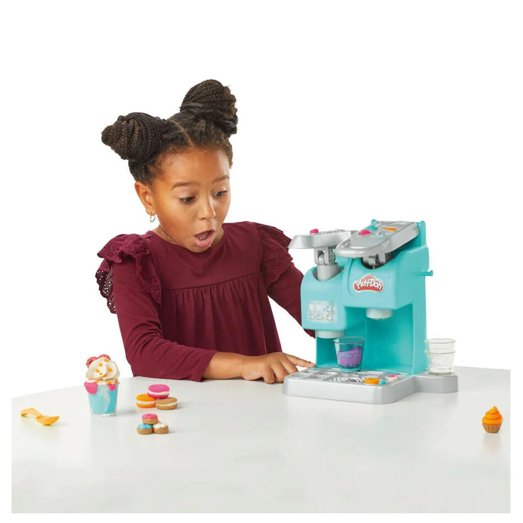 Play-Doh Café Playset – Make Pretend Coffee, Cappuccino, and Treats with 5 Non-Toxic Colors for Kids 3+ - Jaiman Toys