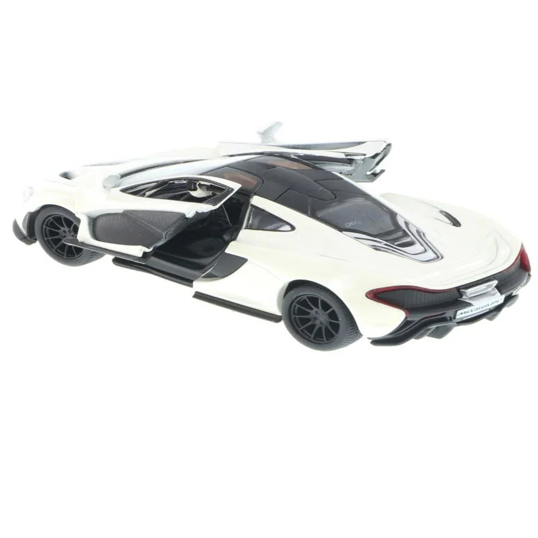 KiNSMART KT5393W McLaren P1 – 1:36 Scale Die-Cast Model Toy Car - White - Jaiman Toys