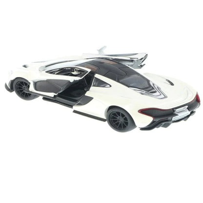 KiNSMART KT5393W McLaren P1 – 1:36 Scale Die-Cast Model Toy Car - White - Jaiman Toys