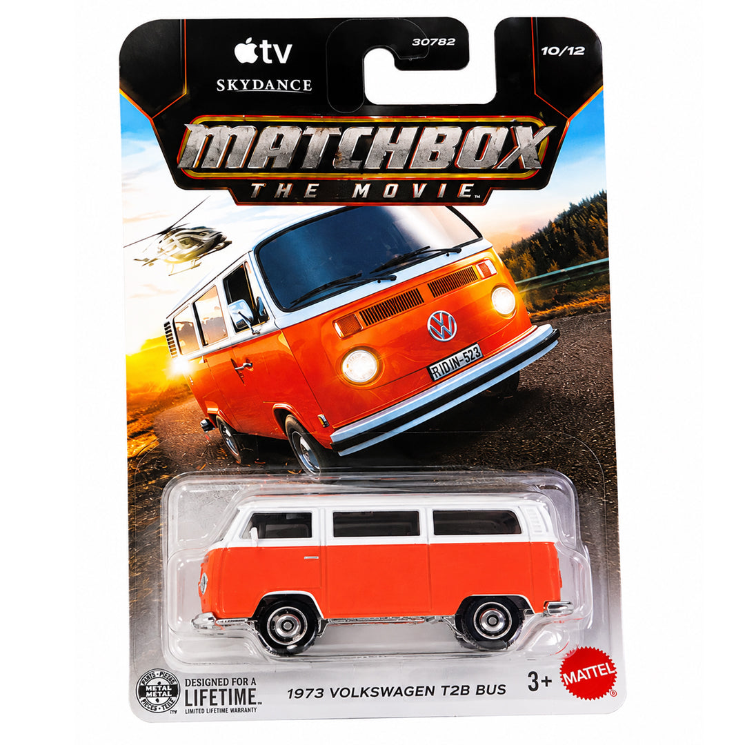 Matchbox 1:64 The Movie 1973 Volkswagen T2B Bus Die-Cast Vehicle | Apple TV Skydance Collection | Metal Series