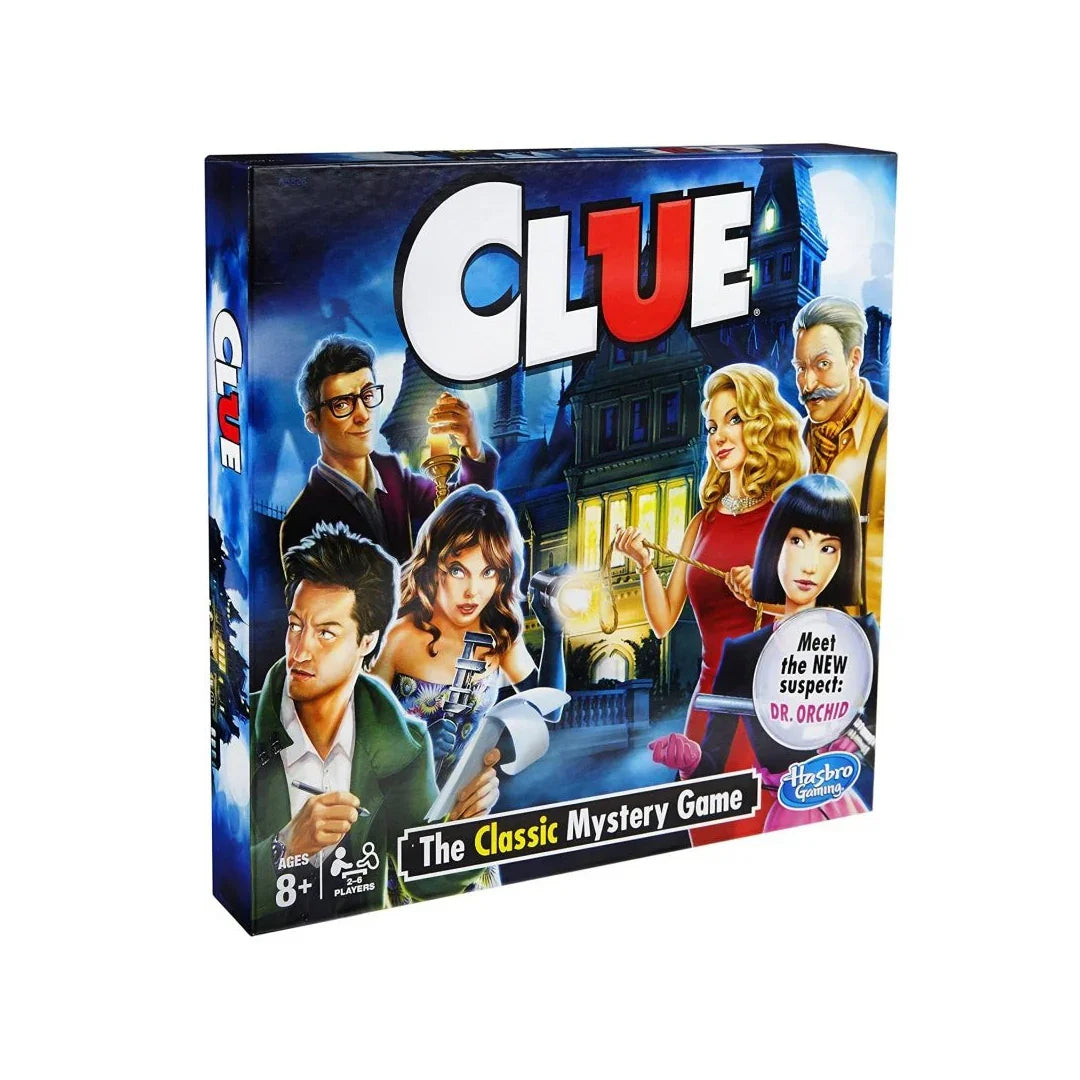 Clue Classic Mystery Board Game – Who Dunnit? Family Detective Game - Jaiman Toys